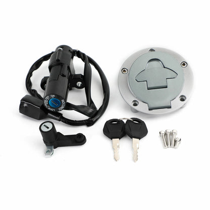 Set of 4 Ignition Switch Fuel Gas Cap Seat Lock Key for Yamaha YZF-R25/R3 (2015–2019)