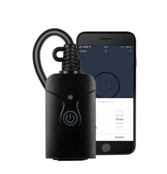Smart WiFi Plug Timer for Outdoor Use (Works with Alexa & Google Assistant)