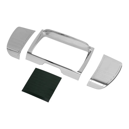 Tri Line Stereo Trim Gauge for Harley Touring Street Electra Glide (2014–2023)