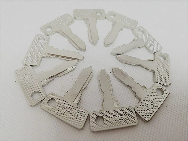 10 Replacement Keys for Club Car Golf Cart DS Precedent (1984–Present)