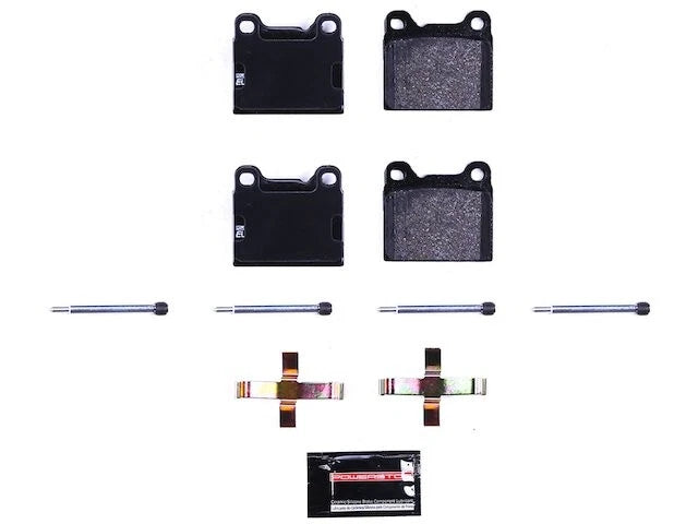 Brake Pad Set Rear for Mercedes 300SE (1988–1991) 63862HFQF