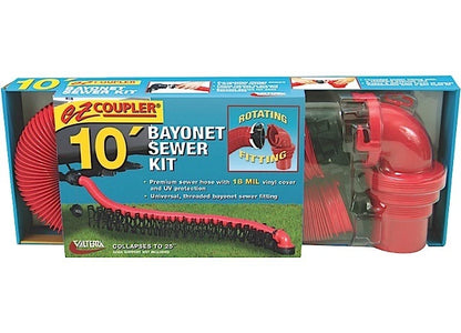 10' RV Sewer Hose Replacement Section for Valterra D04-0114