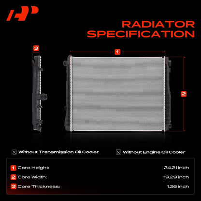 Radiator for BMW M340i M440i (2020–2023) 17118666740
