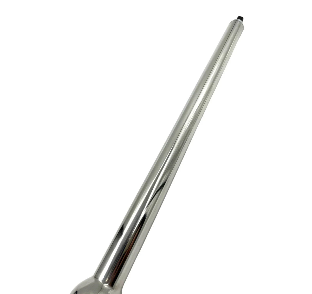 Polished Stainless Steel Steering Column with 3 Bolt Adapter for Universal (—)