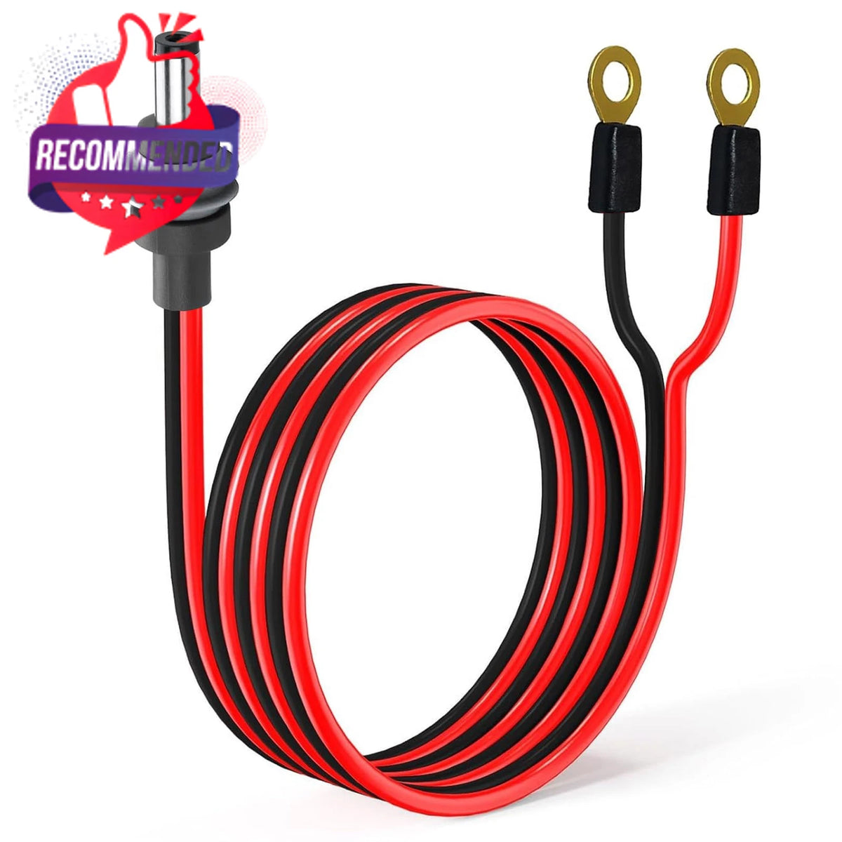 14awg Starlink Mini Power Extension Cable DC 5.5mm x 2.1mm (IP65 Waterproof)