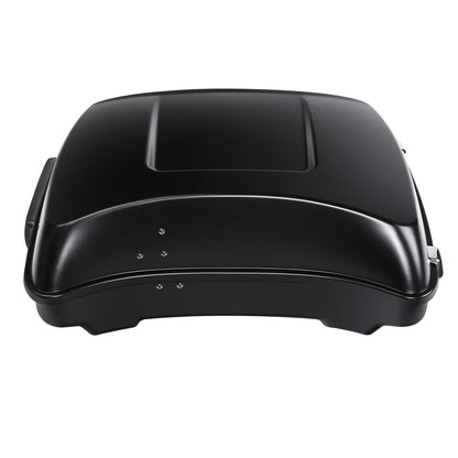 Razor Trunk Backrest Pad Mount Rack for Harley Touring (2014–2026) Black Denim