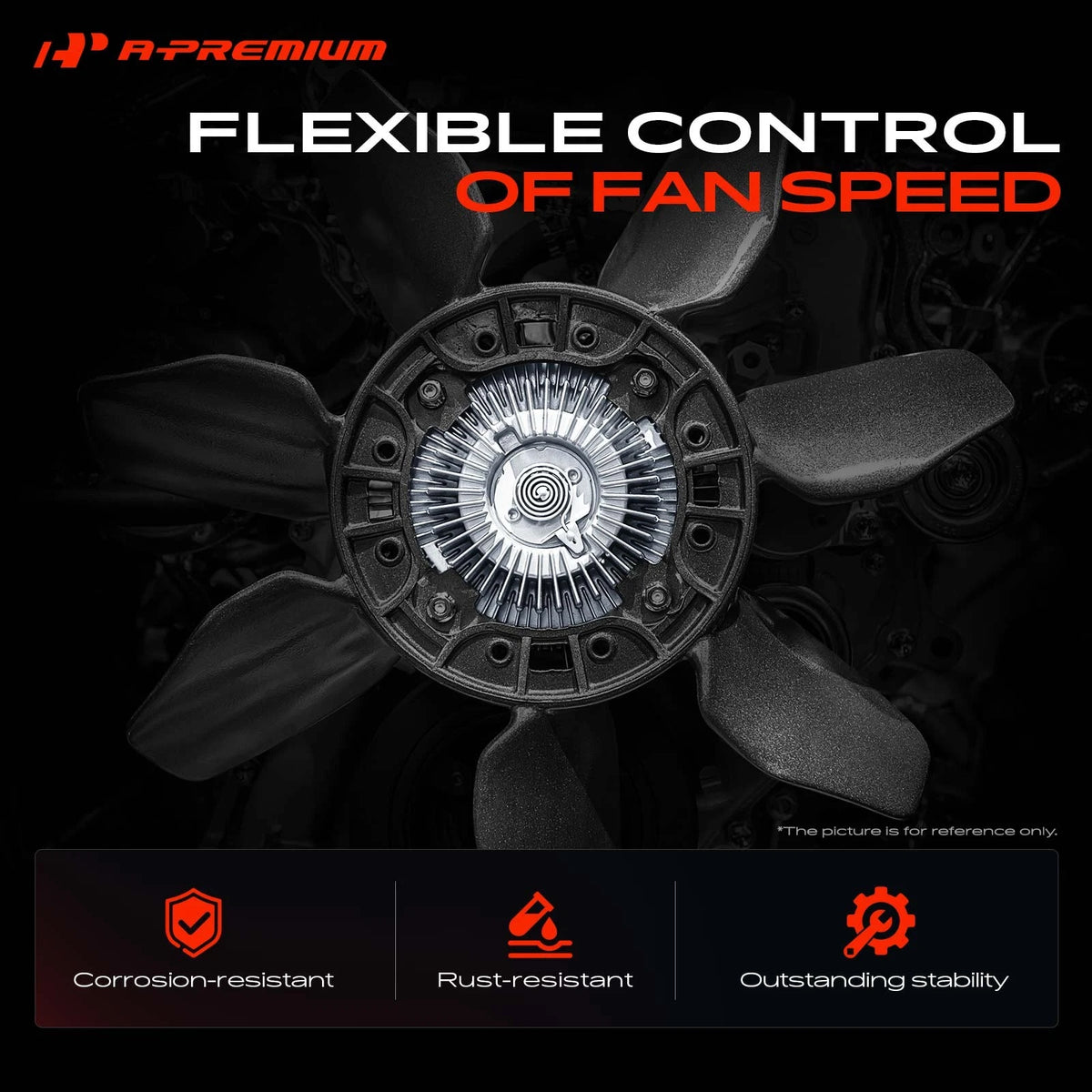 Engine Cooling Fan Clutch for Ford Mustang II Elite Granada Ranchero (1974–1982)