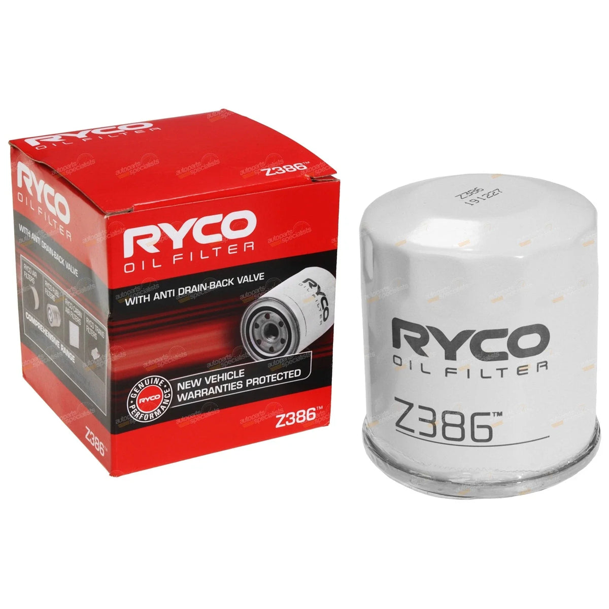 Ryco Engine Oil Filter for Toyota Camry SV22 (1989–1991)