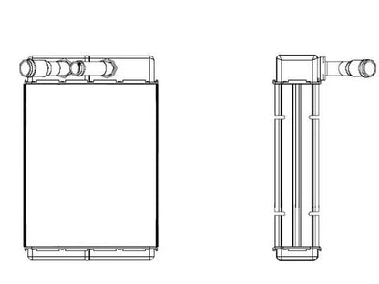 Heater Core for Chevrolet Malibu (1978–1983) 76756MFJV