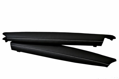 Door Armrest PVC Cover for Subaru BRZ Toyota GT86 (2013–2020) White Stitch