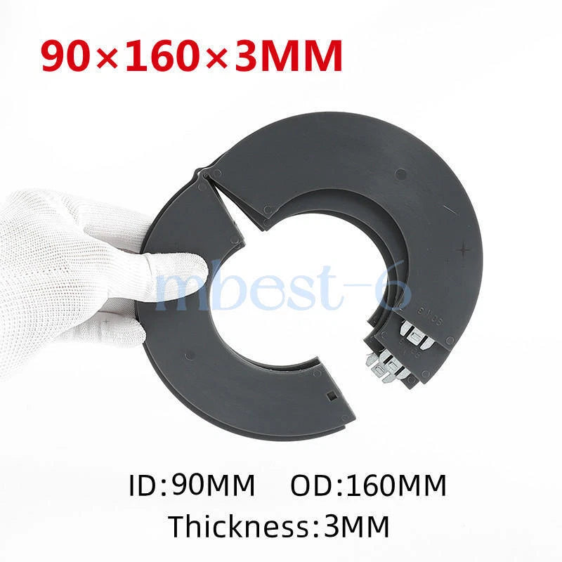 10pcs Bucket Pin Shim Set for Excavator Skid Steer (90MMx3MM)