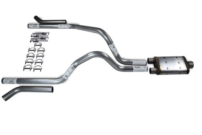 2.5" Dual Exhaust Kit for Dodge Dakota (1987–1996) Magnaflow XL Corner Exit