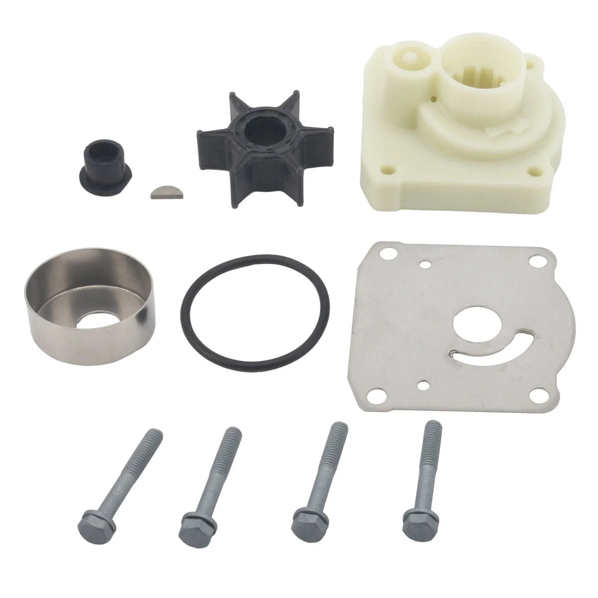 Water Pump Impeller Repair Kit for Yamaha Outboard (61N-W0078-13, 61N-W0078-14)