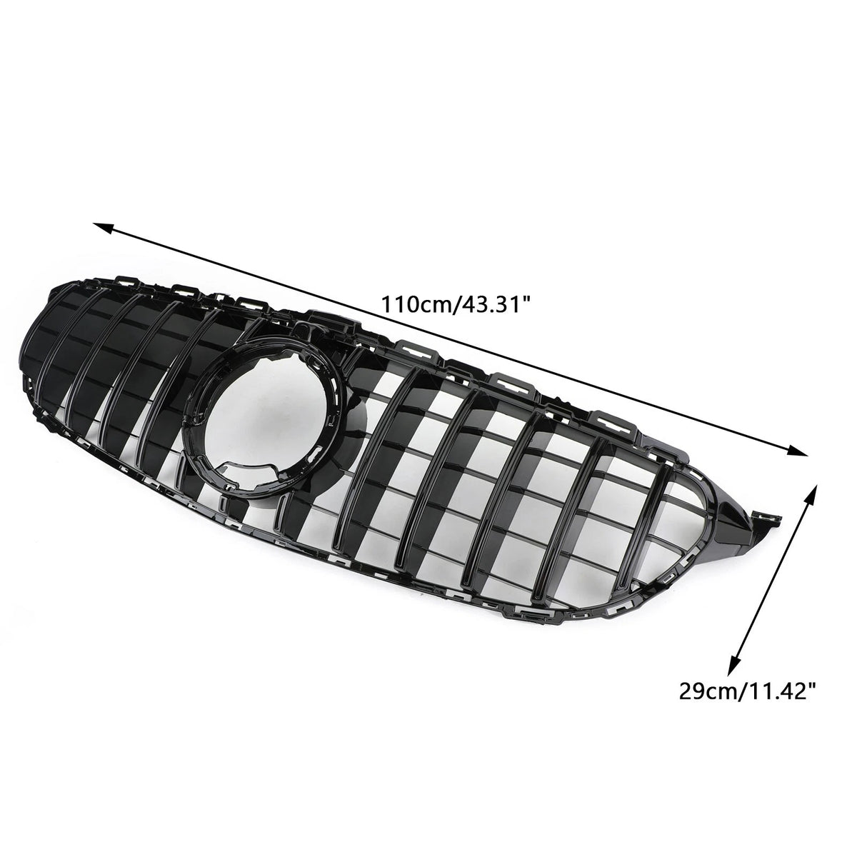 GTR Style Grille for Mercedes-Benz W205 C205 A205 (2019–2021) Grille-365-A-Kit