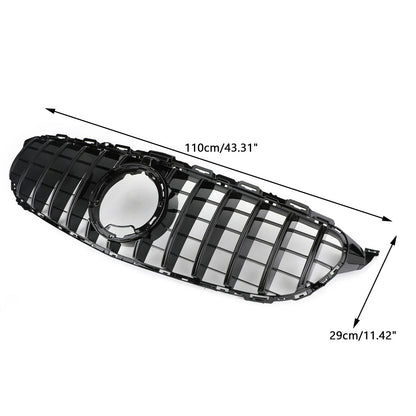 GTR Style Grille for Mercedes-Benz W205 C205 A205 (2019–2021) Grille-365-A-Kit