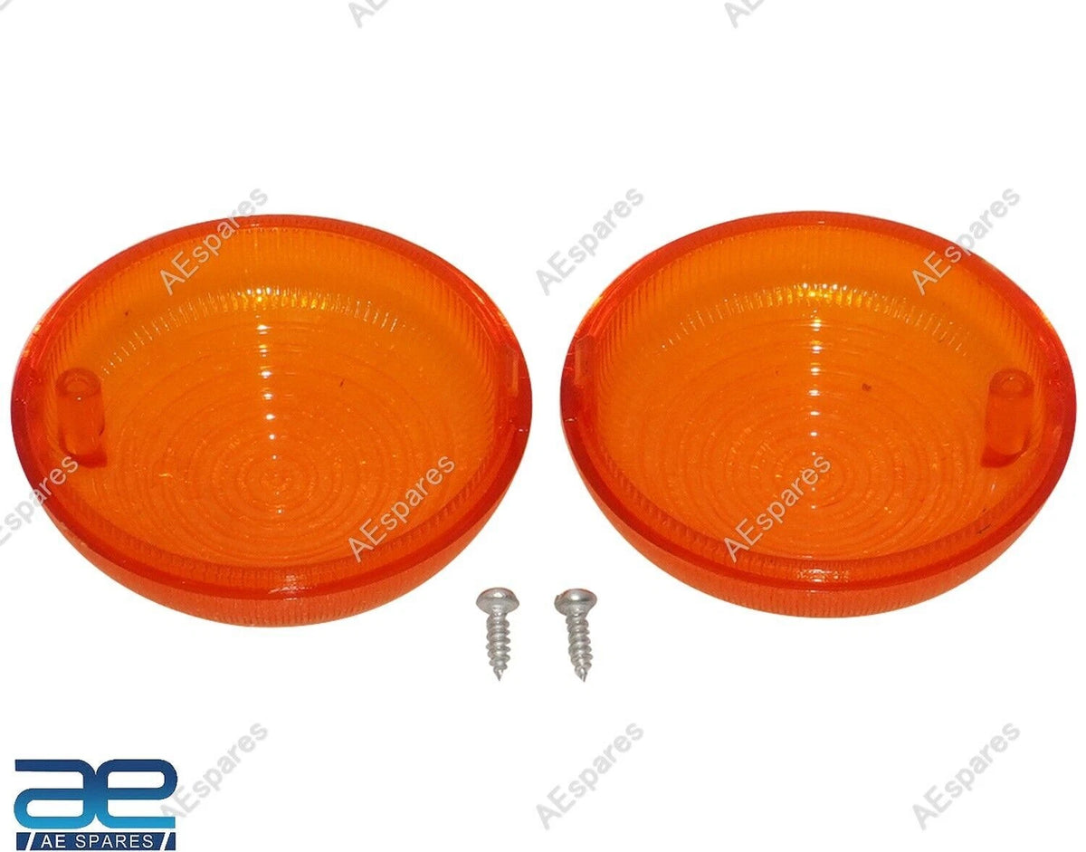 Indicator Lens Set Amber for Royal Enfield Classic Reborn Meteor Bullet 350