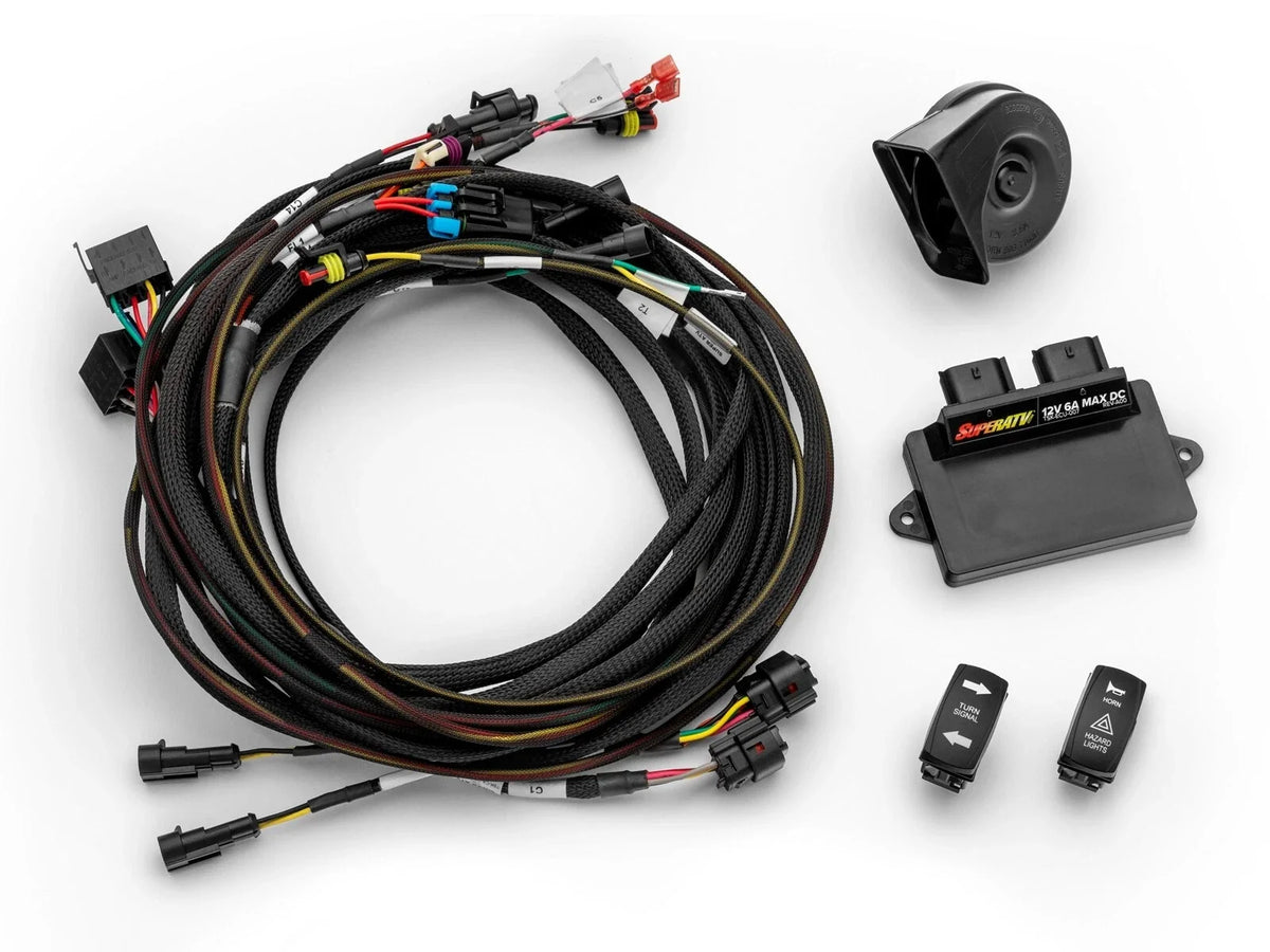 SuperATV Deluxe Self-Canceling Turn Signal Kit for CFMoto UForce (2018–2023)