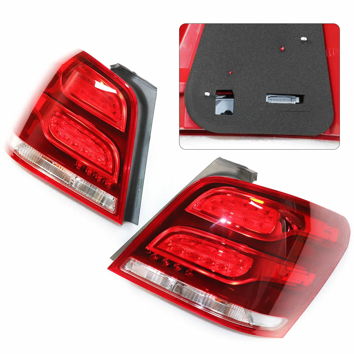 Pair Tail Lights for Mercedes Benz GLK250 GLK350 (2013–2015) 2049060357, MB2800146