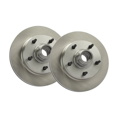 2X Brake Discs Front RWD ABS for E150 Van F150 Truck (18022429, R54013)