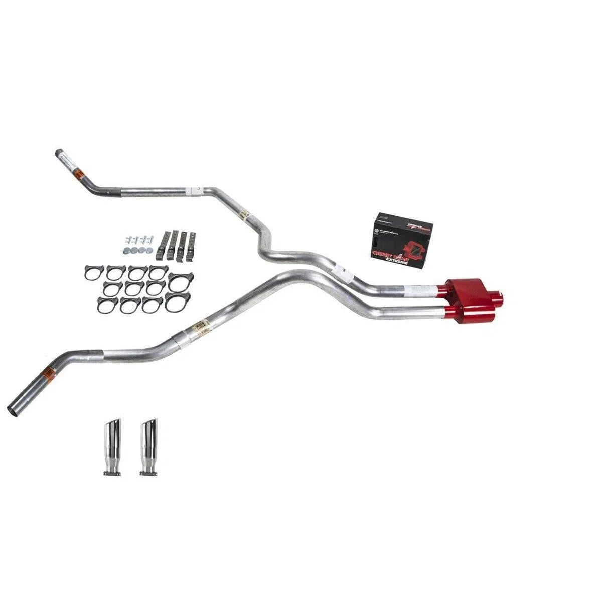Dual Exhaust Pipe for Silverado 1500/2500/3500 (1999–2006) Cherry Bomb Extreme RC Tip
