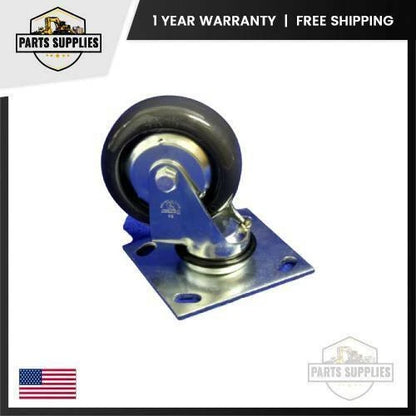 Rear Caster Wheel Tire for Tennant Nobles (4" x 1 3/8")