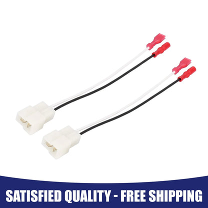 Set of 2 Car Speaker Connector Harness 72-9300 for Nissan Sentra (1987–1990)