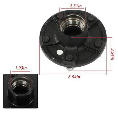 Set of 3 Trailer Idler Hubs for Various Models