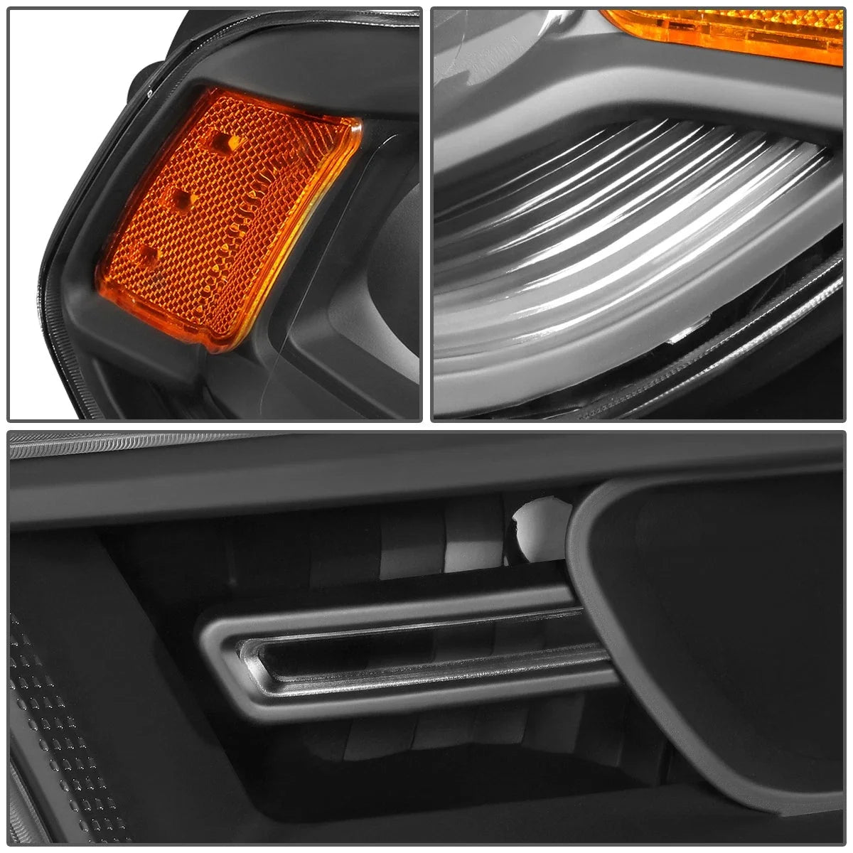 Pair of Projector Headlights for Dodge Durango (2014–2020)