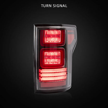 Clear LED Tail Lights for Ford F-150 (2015–2020) F150-0308, FL3Z-13405-A