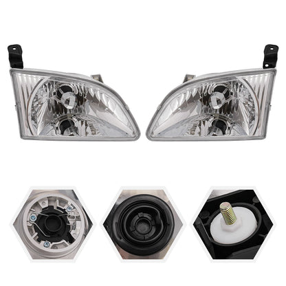 Headlight Assembly Pair for Toyota Sienna (2001–2003) 8115008020, TO2502135