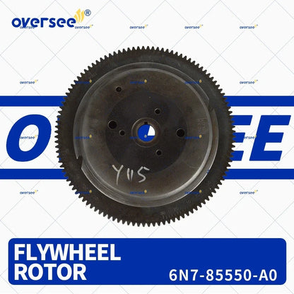 Electrical Flywheel Rotor for Yamaha Outboard 2T 115-130HP (1990–2006) 6N7-85550-A0