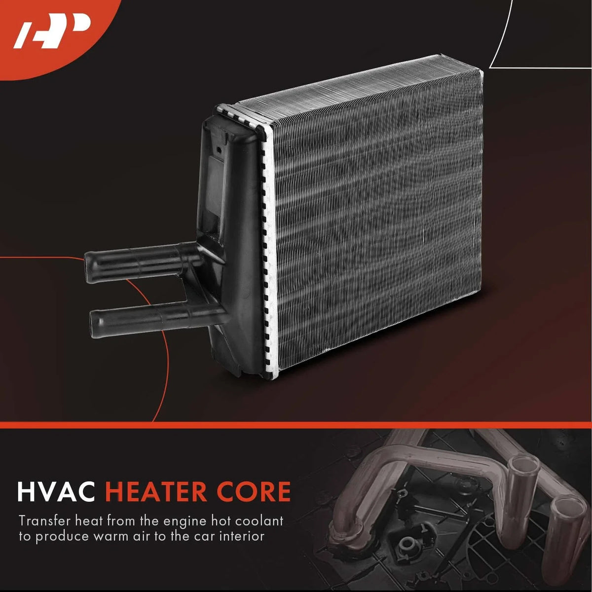 HVAC Heater Core for Chrysler Sebring Dodge Stratus (2001–2006) Aluminum