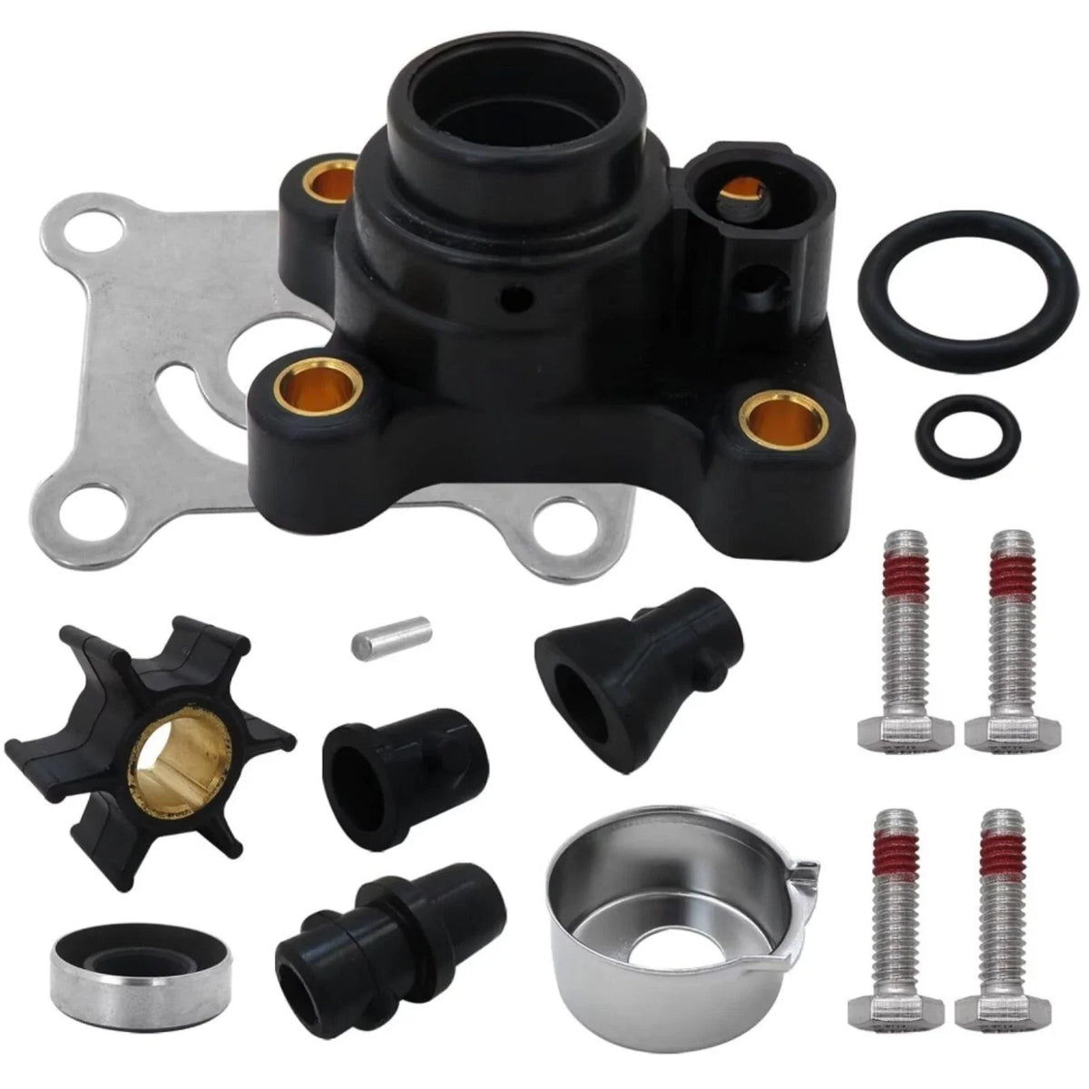 Impeller Kit with Housing for Johnson Evinrude 8-15HP Outboard (1974-UP) 394711