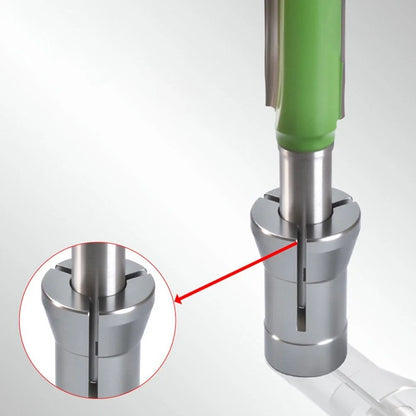 Set of 6 Collet Chuck Adapters for Engraving Router Trimmer (6mm/6.35mm/8mm)