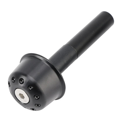 CNC Black Handlebar Ends for Kawasaki Vulcan S 650, Z650RS, Z900RS (A9)