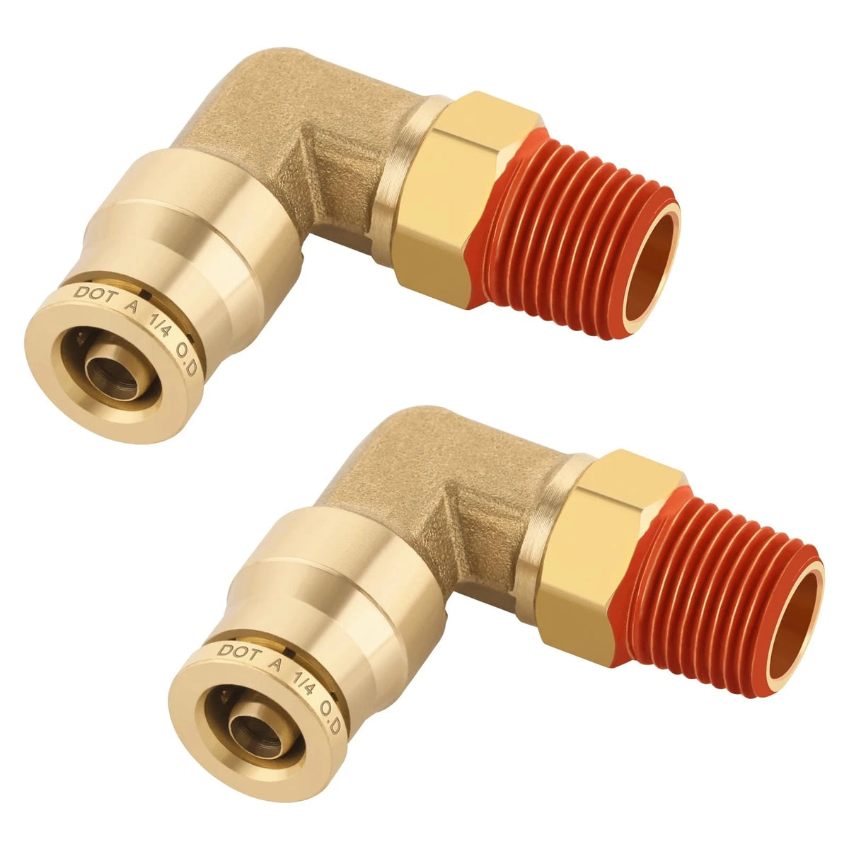 1/4" Quick Push to Connect Fittings for Various Applications (No Specific Years)