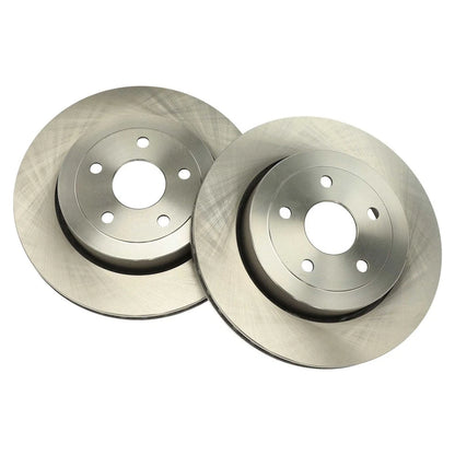 2X Rear Brake Discs for Jeep Grand Cherokee (2006–2010) 18053912, BR900976