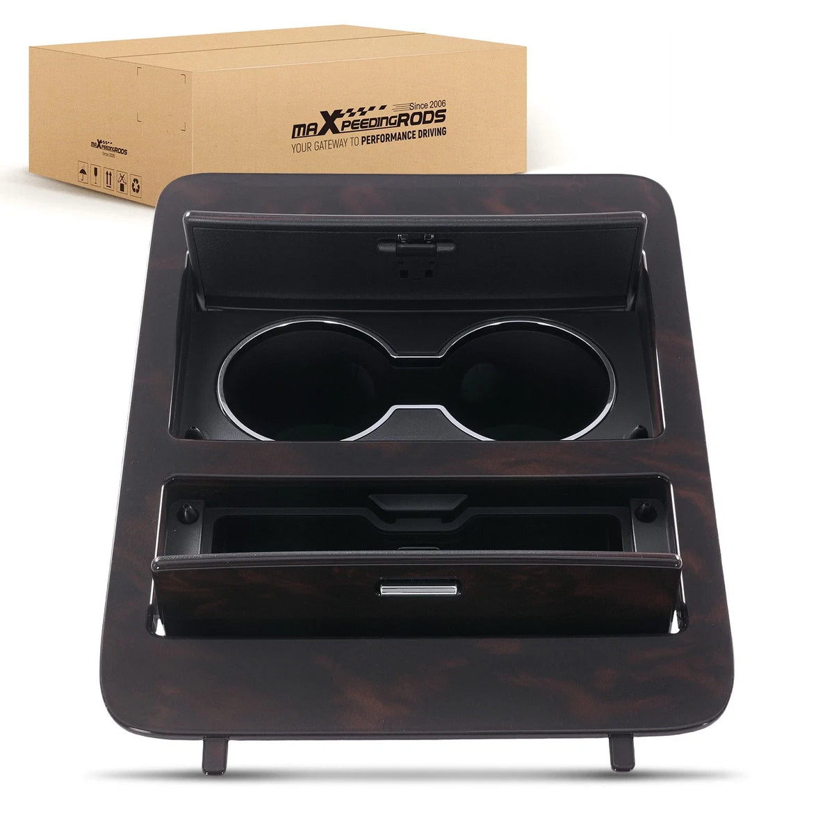Console Cup Holder for Silverado/Sierra (2007–2014) 25912892 Woodgrain
