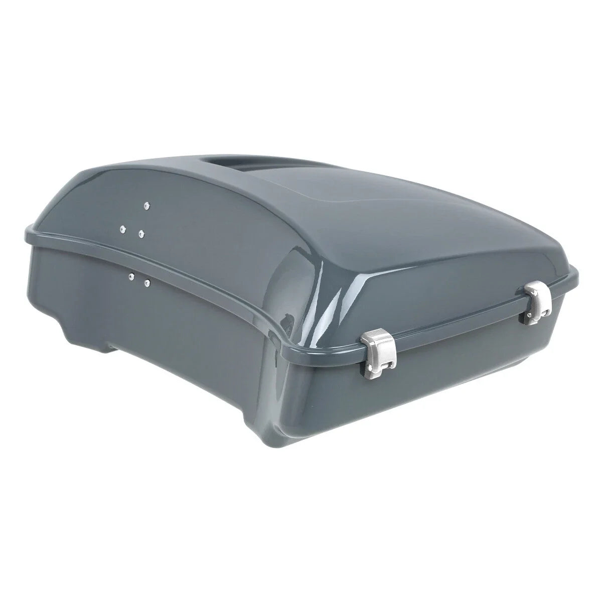 Chopped Trunk Backrest Pad for Harley Touring (2014–2023) Gunship Gray