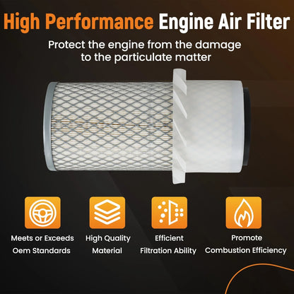 Air Filter for Case IH 2182 234 235 Tractor (42031932 CH15451 897064)