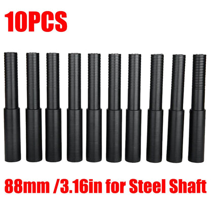 10X Golf Club Butt Extender Plastic Extension Rod for Steel Shaft