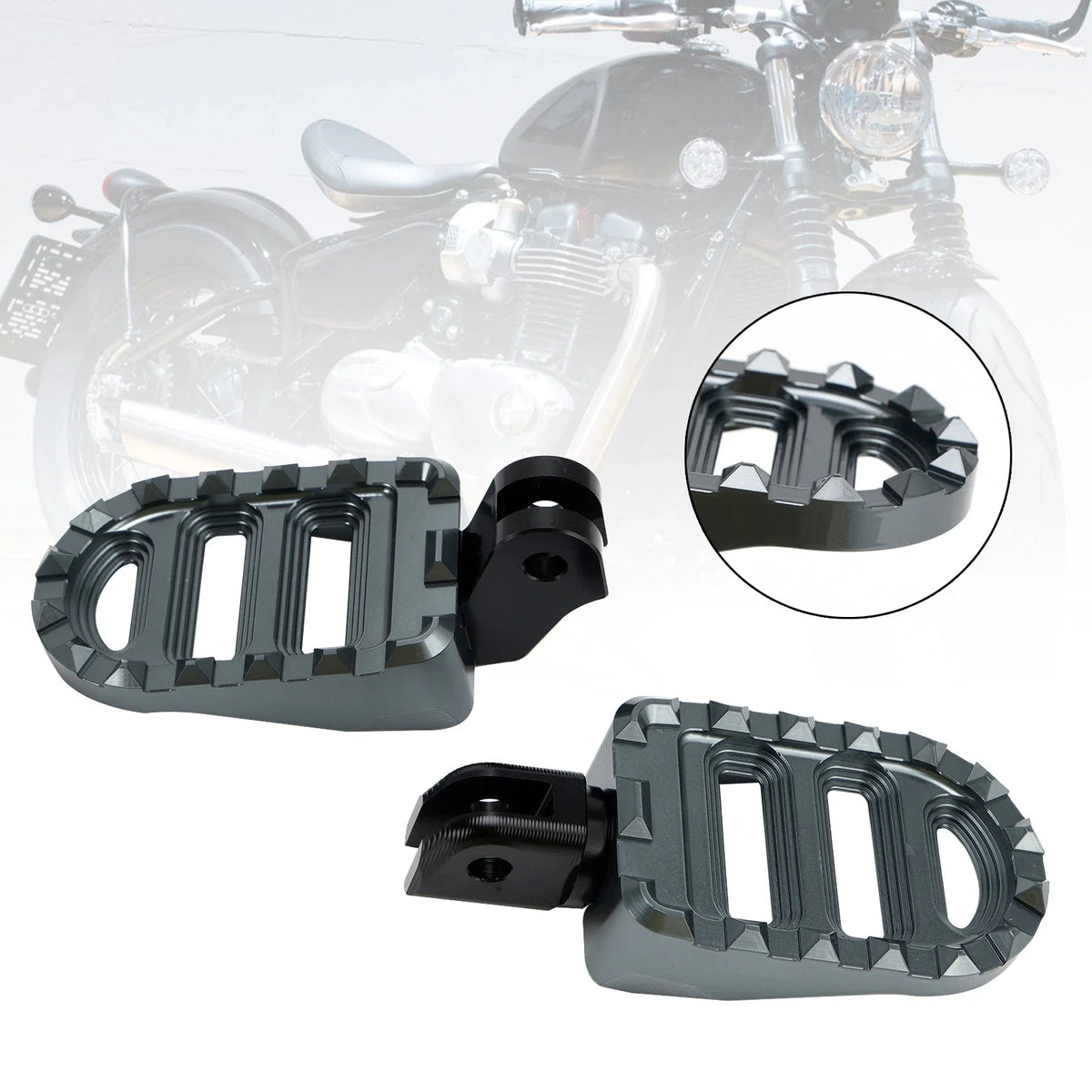Front Footrests Foot Pegs for Bonneville Bobber (2017–2023), Rocket 3R (2020–2024)