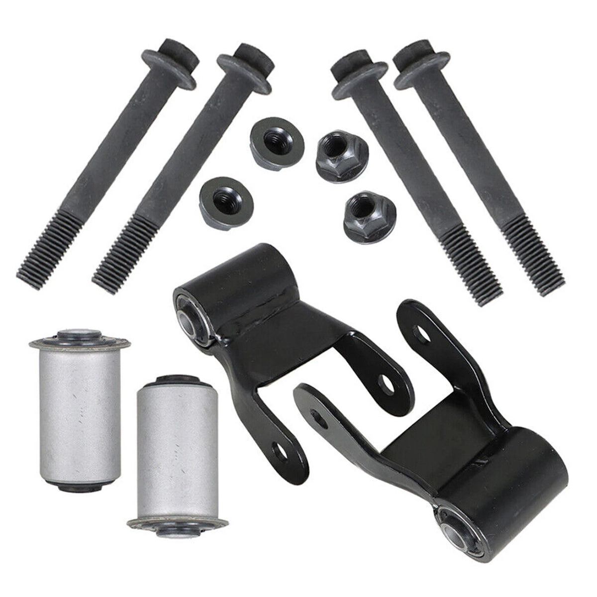 2X Rear Leaf Spring Shackle Kit for Dodge Dakota Van Raider (1997–2011) 52039204, 722020