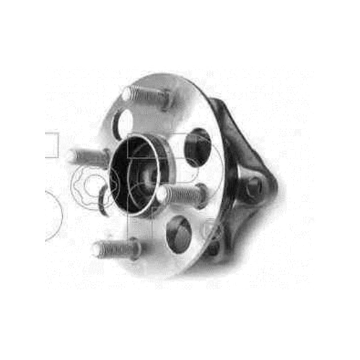 Rear Wheel Bearing Hub Assembly for Toyota Yaris (2005–2019)