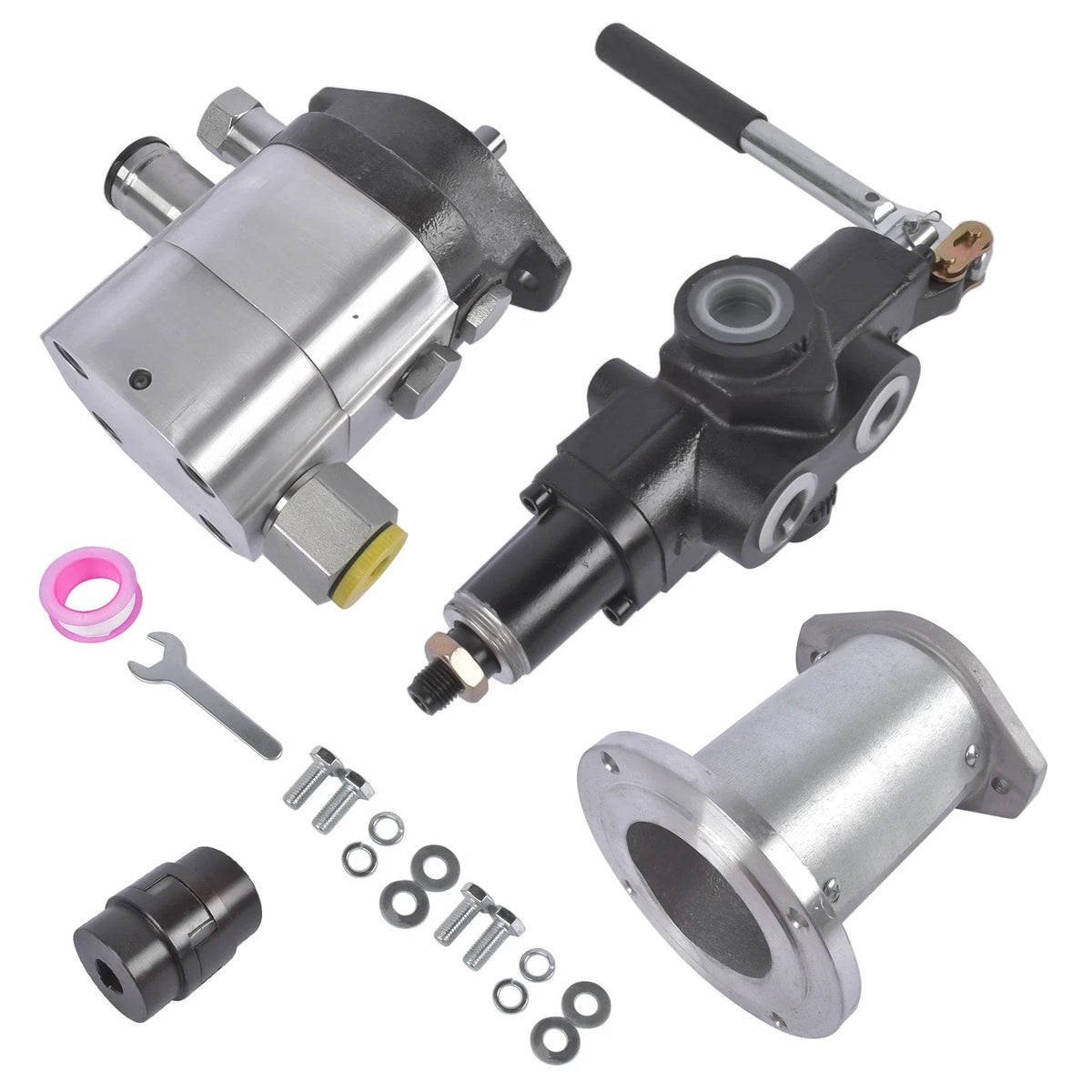 Hydraulic Wood Log Splitter Pump Kit 22GPM 2 Stage 4000PSI (Compatible Models)