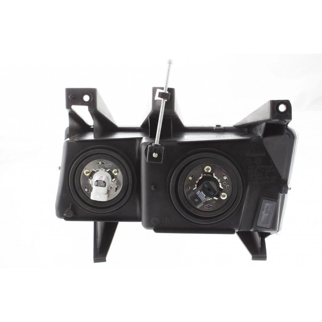 Passenger Side Headlight for Chevy Colorado (2004–2012) CLX-M0-USA-C100121Q-CL360A70, GM2503234