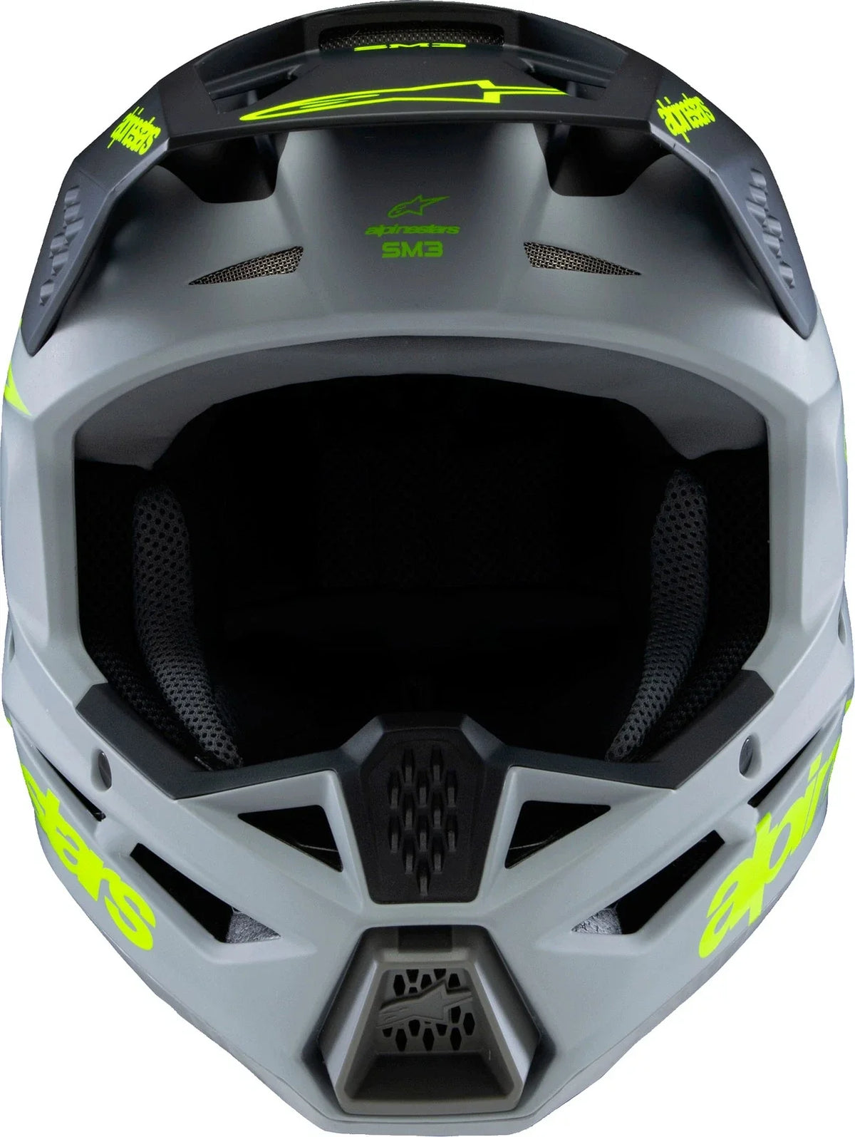 Alpinestars Sm3 Youth Radium Helmet for Offroad (3-4 Years) Matte Grey
