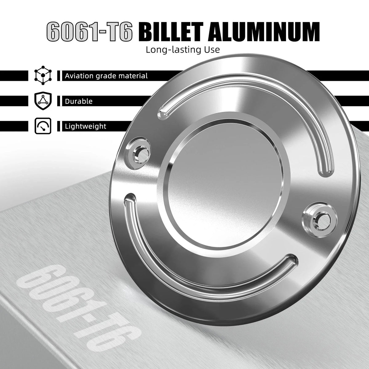 Chrome Timer Cover Cap Protector for Harley Iron 1200 XL1200NS Iron 883 XL883N (2014–2023)