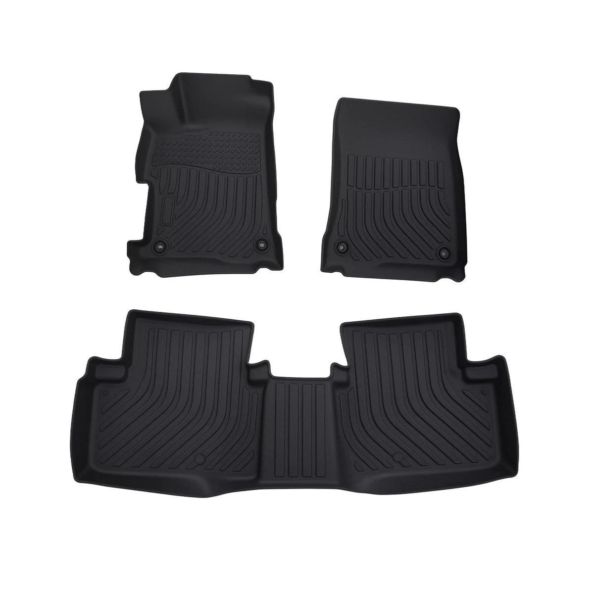 Set of 4 Anti-Slip Black Floor Mats for Acura ILX (2013–2022)