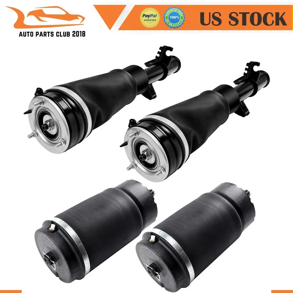 Set of 4 Air Suspension Spring Struts Kit for Range Rover L322 (2002–2012)